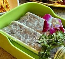 Mushroom-Stuffed Shrimp Paste