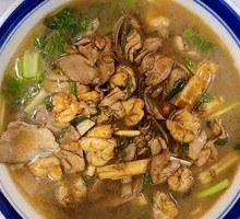 Stir-Fried Pork Kidney and Shrimp Noodles