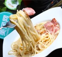 Creamy Mushroom Bacon Pasta