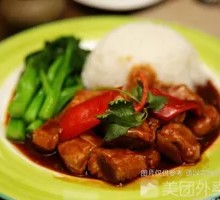 Braised Pork Rib Rice