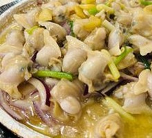 Sizzling Clam Meat