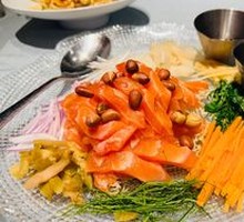 Black Truffle Salmon Noodles