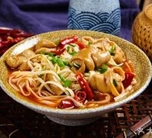 Five-Grain Intestine Fish Noodles