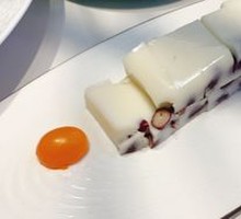 Milk and Red Bean Cake