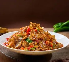 Sour Cabbage and Pork Stir-fried Rice Noodles