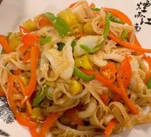 Spicy and Sour Beef Tripe