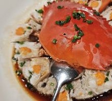 Pork Steamed with Three-Mouth Crab