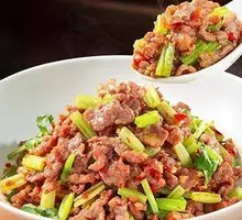 Sliced Beef with Two Chilies