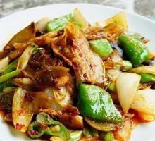 Salted Vegetable Stir-fried Pork