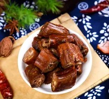 Braised Duck Head and Neck