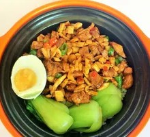 Pickled Radish and Spicy Pork Bowl