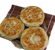 Leek and Vermicelli Pancake