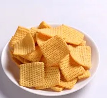 Old Duck Soup with Rice Crackers