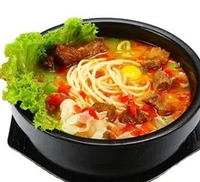 Spicy Pork Crisp Noodles