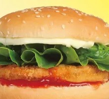 Garden Crispy Chicken Burger