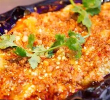 Signature Garlic Sauce Eggplant with Vermicelli