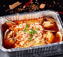 Paper-Wrapped Scallops with Enoki Mushrooms