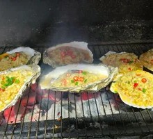 Garlic Roasted Oysters