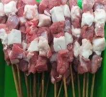 Handmade Fresh Lamb Skewers