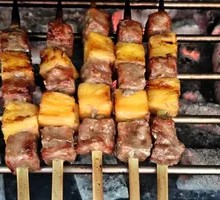 Pineapple Beef Cubes