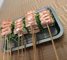 Bacon-Wrapped Cilantro