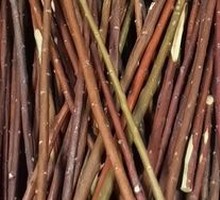 Lamb Skewers on Red Willow Branches