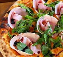 French Ham Pizza