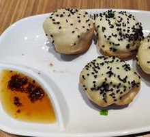 Crab Roe Shrimp Pan-Fried Delight