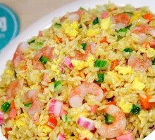 Seafood Fried Rice with Egg