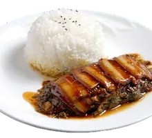 Preserved Vegetable Braised Pork Rice Bowl