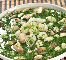 Braised Water Chestnut Shrimp with Two Mushrooms