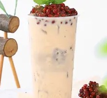 Secret-Recipe Red Bean Milk Tea