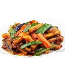 Eggplant and Beef Stir-fry