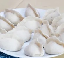 Chinese cabbage and pork dumplings
