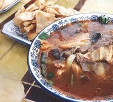 Lamb Soup with Flatbread
