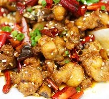 Spicy Chicken with Chili