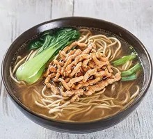 Vegetable and Pork Noodles