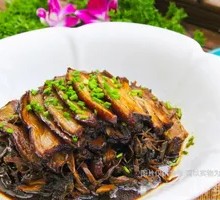 Preserved Mustard Greens Braised Pork Rice Bowl