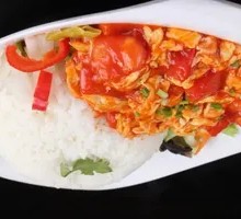 Tomato and Egg Fried Rice