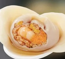 Egg Yolk Shrimp and Pork