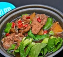 Braised Pork Rib Rice