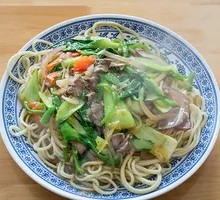 Black Pepper Beef Noodles