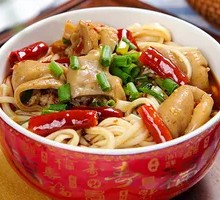Braised Pork Intestine Noodles