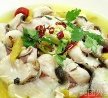 Sour Cabbage Fish Slices