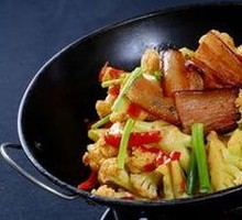 Spicy Cauliflower in Hot Pot