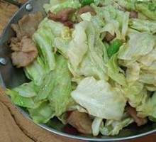 Dry Pot Stir-Fried Cabbage with Pork