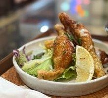 Chicken Skin Dumplings