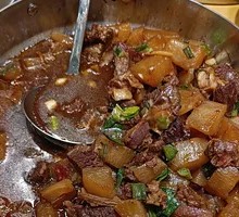 Radish and Beef Brisket