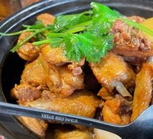 Stir-fried Abalone Chicken Pot