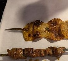 Charcoal-Roasted Potato Slices